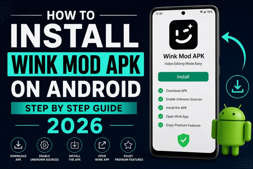 How to Install Wink Mod APK